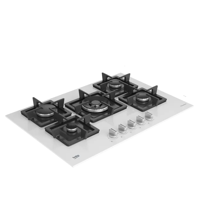 Beko BOCD K 7520 DWB Gazlı Cam Tablalı Ocak