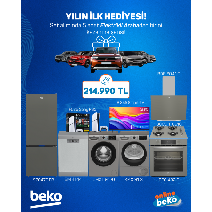 Büyük Gri Çeyiz Seti