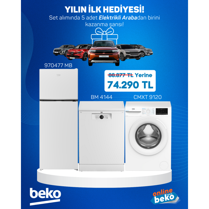 3 lü Beyaz Eşya Seti 2