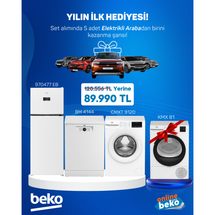 4 lü Beyaz Eşya Seti 2