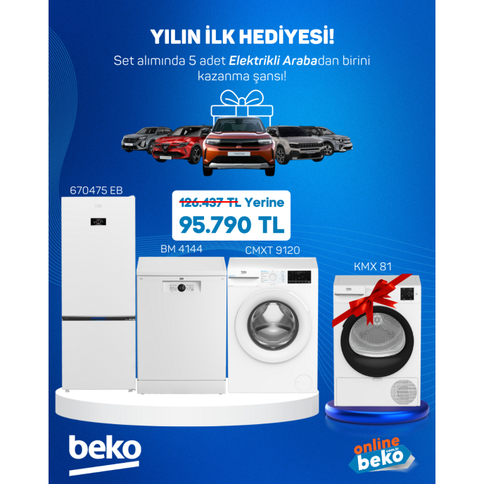 4 lü Beyaz Eşya Seti 3