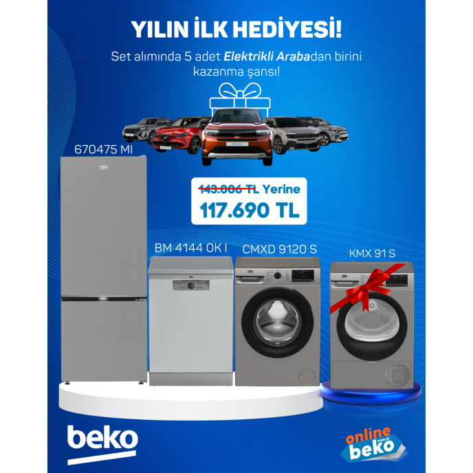 4 lü Gri Çeyiz Seti 3