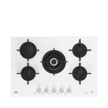 Beko BOCD T 7521 DWKB Gazlı Cam Tablalı Ocak