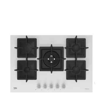 Beko BOCD K 7520 DWB Gazlı Cam Tablalı Ocak