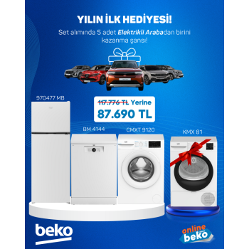 4 lü Beyaz Eşya Seti