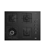 Beko BOCD K 6510 EWS Gazlı Cam Tablalı Ocak