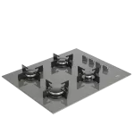 Beko BOCL T 6510 EG Beyond Serisi Gazlı Cam Tablalı Ocak