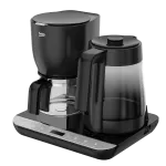 Beko CFM 8449 I Dem® Deluxe Otomatik Çay & Filtre Kahve Makinesi Çay Makinesi