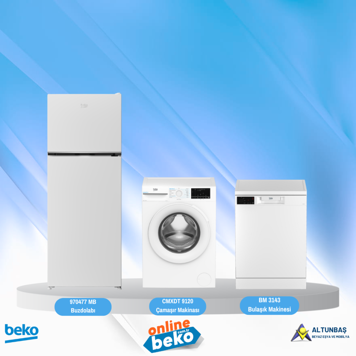 970477 MB - CMXT 9120 - BM 3143 - 3LÜ FIRSAT