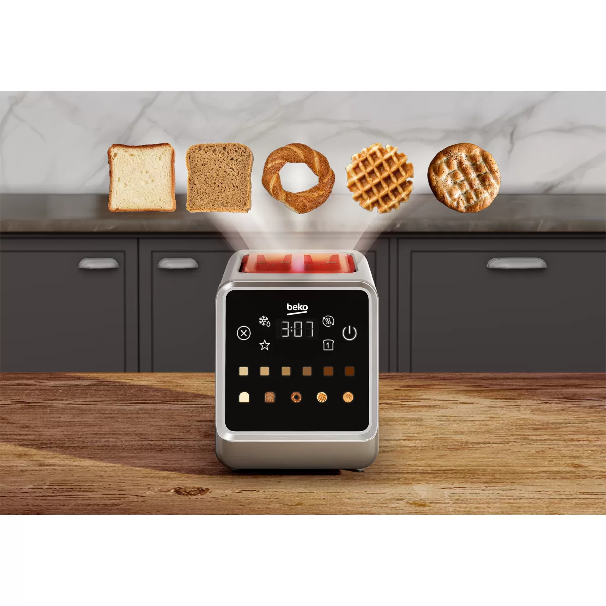 Beko EK 5521 Ekmek Kızartma Makinesi