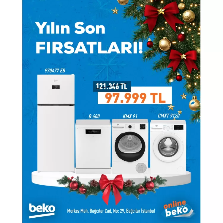 4 lü Beyaz Eşya Seti 4