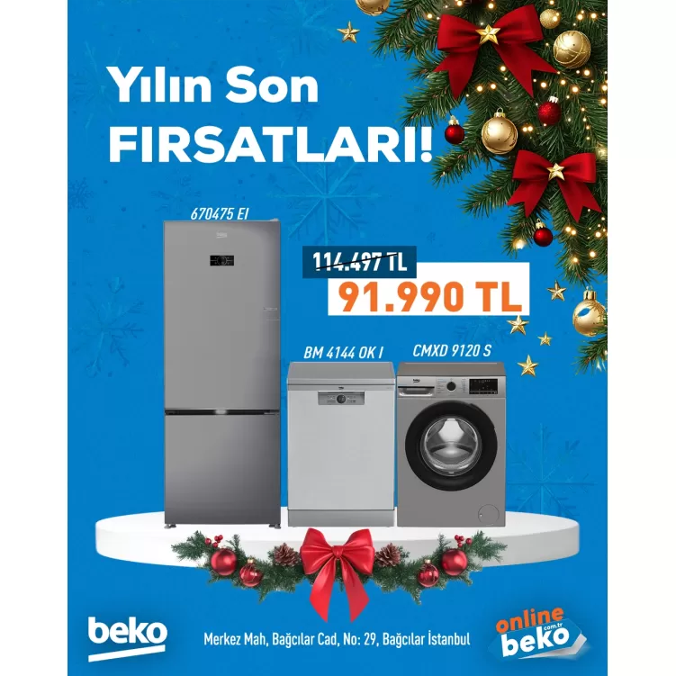 3 lü Gri Beyaz Eşya Seti