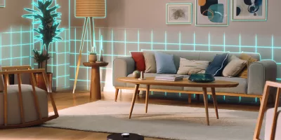 360 Derece Lazer ile Odalara Ayırma