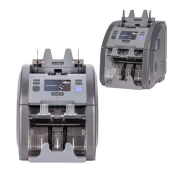 Hitachi-Hunter Ih-110 İki Katlı, 20 Ülke Kombinasyonlu Karışık Para Sayma Makinesi