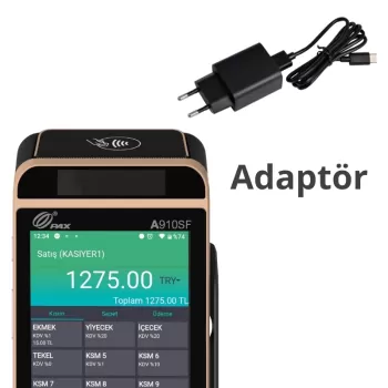 Pax A910sf Uyumlu B910sf Adaptör