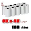 Rulo 80 X 40 Yazıcı kağıdı 100 Adet 1 Koli
