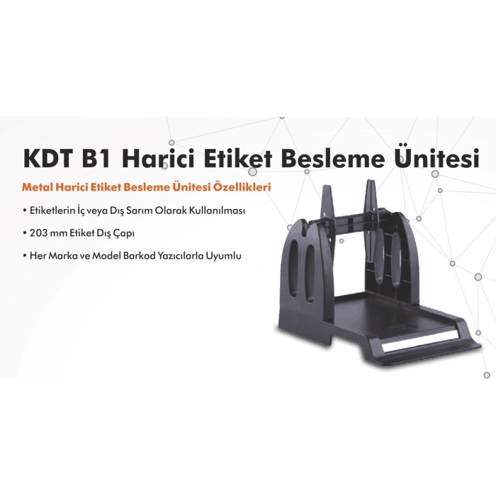 KDT-B1 Harici Etiket Besleme Ünitesi