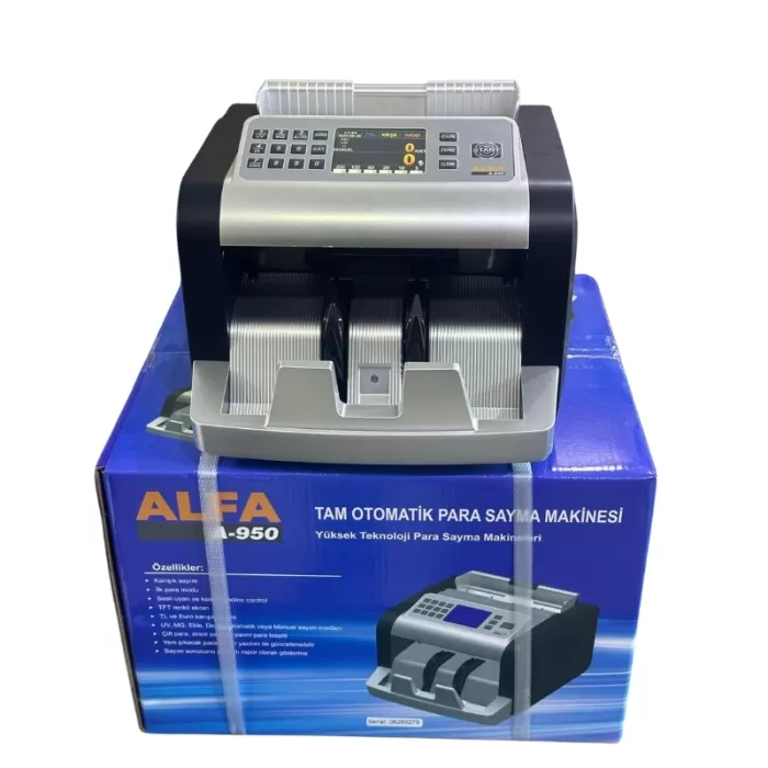 Alfa A-950 TL / Euro Kağıt Para Sayma Makinesi