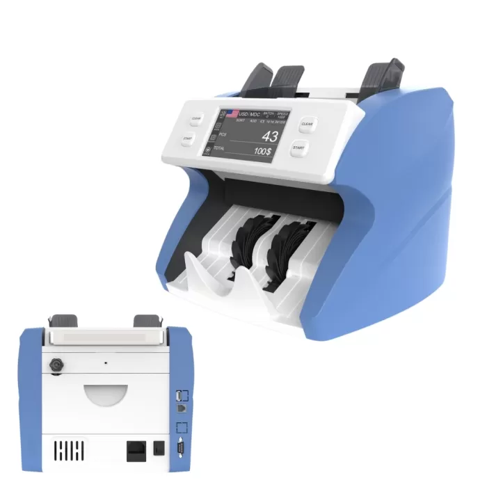 Ksn FT 610 Para Sayma Makinesi 10 Ülke Çift Cıs