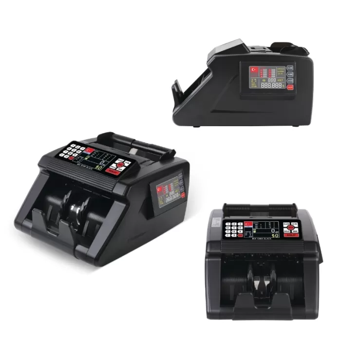 Mix K1200 Black2 TL / Euro  Para Sayma Makinesi 2 Ülke
