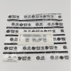 VOLKSWAGEN  TDI YAZI ARMA  (KROM)   PASSAT-POLO-GOLF-T5-CADDY (1997-2012) 3B0 853 675D 739