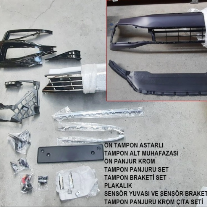VOLKSWAGEN - PASSAT 2015- İÇİN B8.5 2020- RLİNE ÖN TAMPON SET -