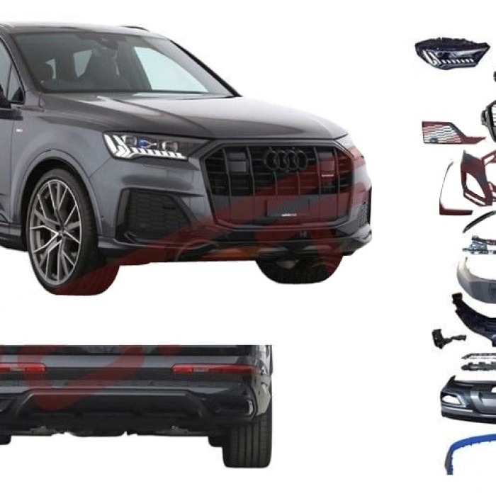AUDİ - Q7 2016- İÇİN 2020- S LİNE DÖNÜŞÜM SETİ (FARLI)