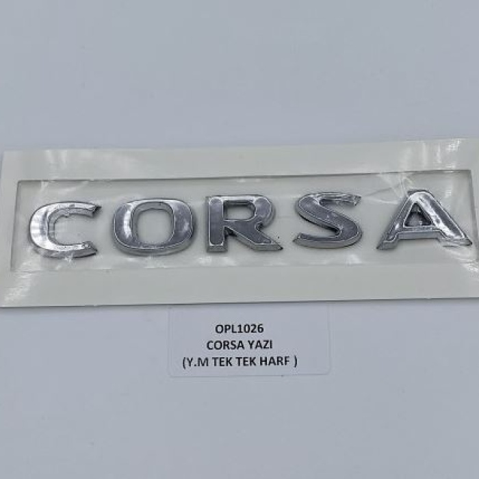 OPEL CORSA YAZI YENİ MODEL 93188809