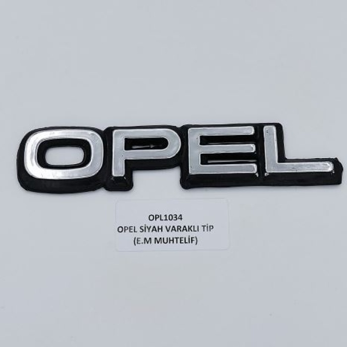 OPEL SİYAH VARAKLI TİP E.M YAZI 90444435