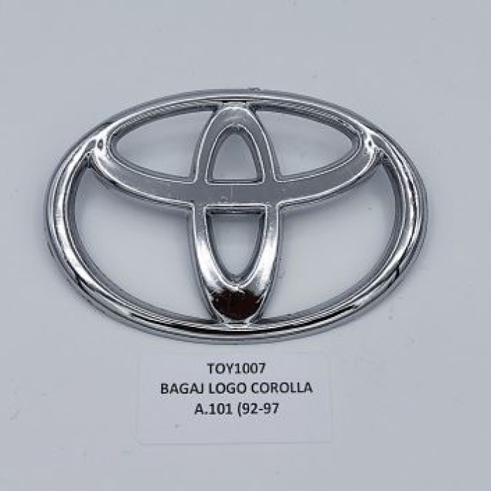 TOYOTA	COROLLA A.101 BAGAJ LOGO (1992-1997) 75471-12020