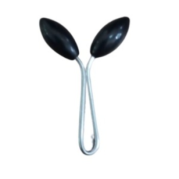 Eşarp Klipsi Başak Model Siyah 1 Adet