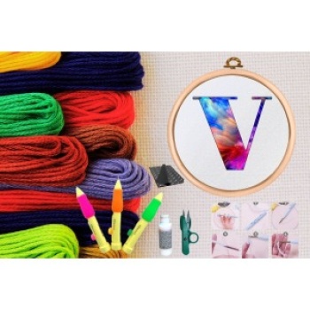 Punch Seti Nakış Seti Kasnaklı Kendin Yap Seti Seri 94