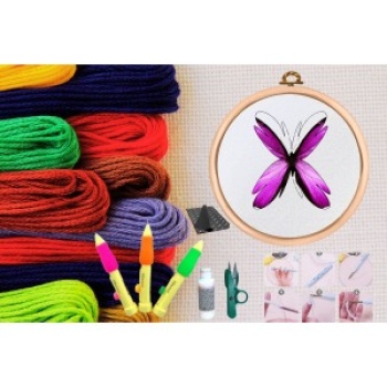 Punch Seti Nakış Seti Kasnaklı Kendin Yap Seti Seri 99