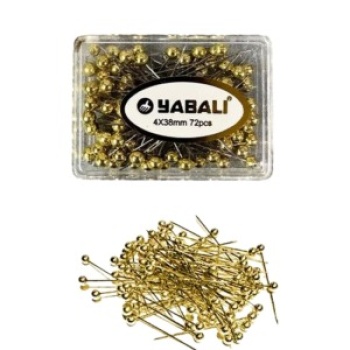 Toplu İğne Altın 72li 4x38 mm