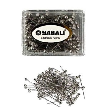 Toplu İğne Gümüş 72li 4x38 mm