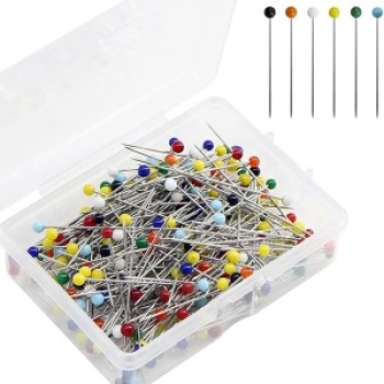 Toplu İğne Renkli Başlı 200 Adet