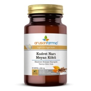 Olvitar Kapsül Kudret Narı & Meyan Kökü Ekstreli Bitkisel Karışım  90 Kapsül