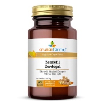 Remar Kapsül Zencefil & Zerdeçal Ekstreli Bitkisel Karışım 90 Kapsül