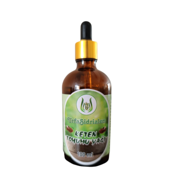 %100 Doğal Soğuk Sıkım Keten Tohumu Yağı – 100 ml | Bitkisel Cilt ve Saç Bakım Yağı