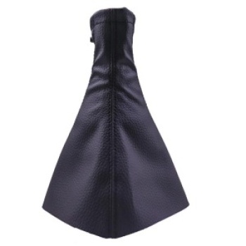 Tüm Araçlara Uyumlu Vites Körüğü Siyah Deri Siyah Dikiş