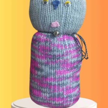 Tıkırık Örgü Yastık Uyku ve Oyun Arkadaşı Boncuk - 35 cm