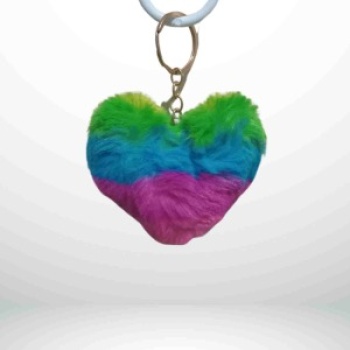 Anahtarlık Peluş Kalp  – Sevgi Dolu Tasarım