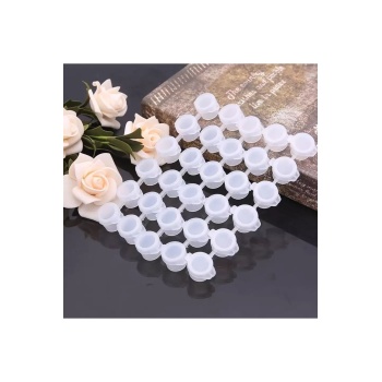 5 Takım 6’lı 3 ml Boş Boya Kabı – Boya Saklama ve Karıştırma Kutusu