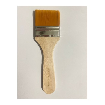 Sentetik İpek Zemin Fırçası No: 8 – Akrilik ve Yağlı Boya İçin Profesyonel Fırça