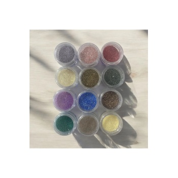 40’lı Glitter Sim Far Seti – Yüz ve Vücut İçin Parıltılı 40 Renkli Sim Göz Farı