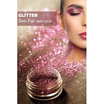 Glitter Sim Far – Yüz ve Vücut için Parıltılı Sim Göz Farı 5302-1/125