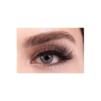 Takma Kirpik Doğal Kısadan Uzuna Orta Yoğunlukta Tekli 07