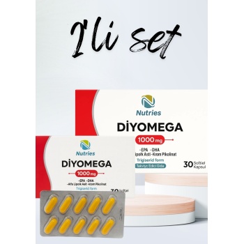 Diyomega 30 Kapsül – 2’li Avantaj Paketi