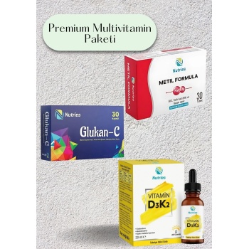 Premium Multivitamin Paketi – Tam Kapsamlı Günlük Destek