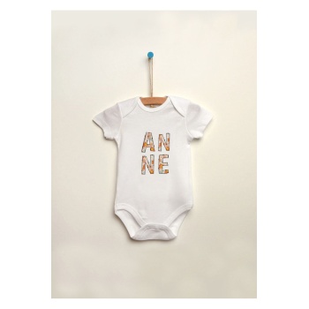 Anne Baskılı %100 Pamuklu Çıtçıtlı Bebek Body Zıbın Atlet Tulum
